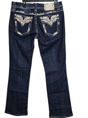 💥Miss Me Mid-Rise Easy Boot Jeans. Women's Size: Waist 31x32 Inseam.